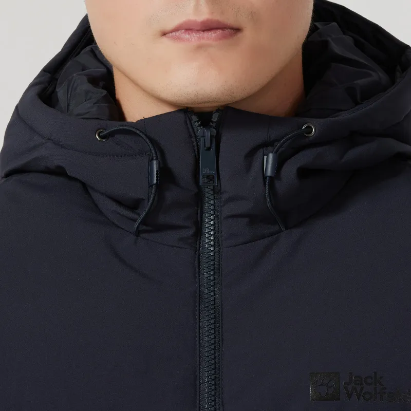 Jack Wolfskin City Outdoor Collection Down Jacket Men's Black-5