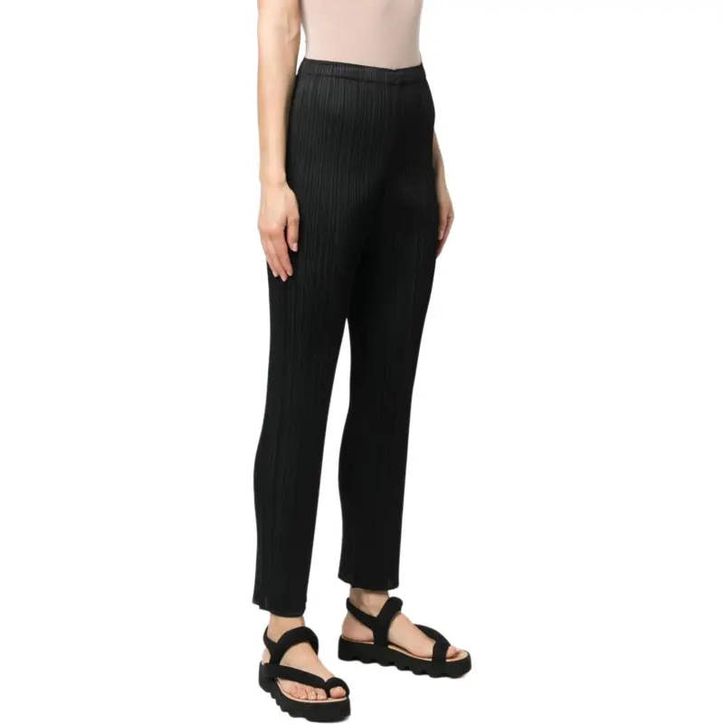 PLEATS PLEASE ISSEY MIYAKE Casual Pants Women's Black-3