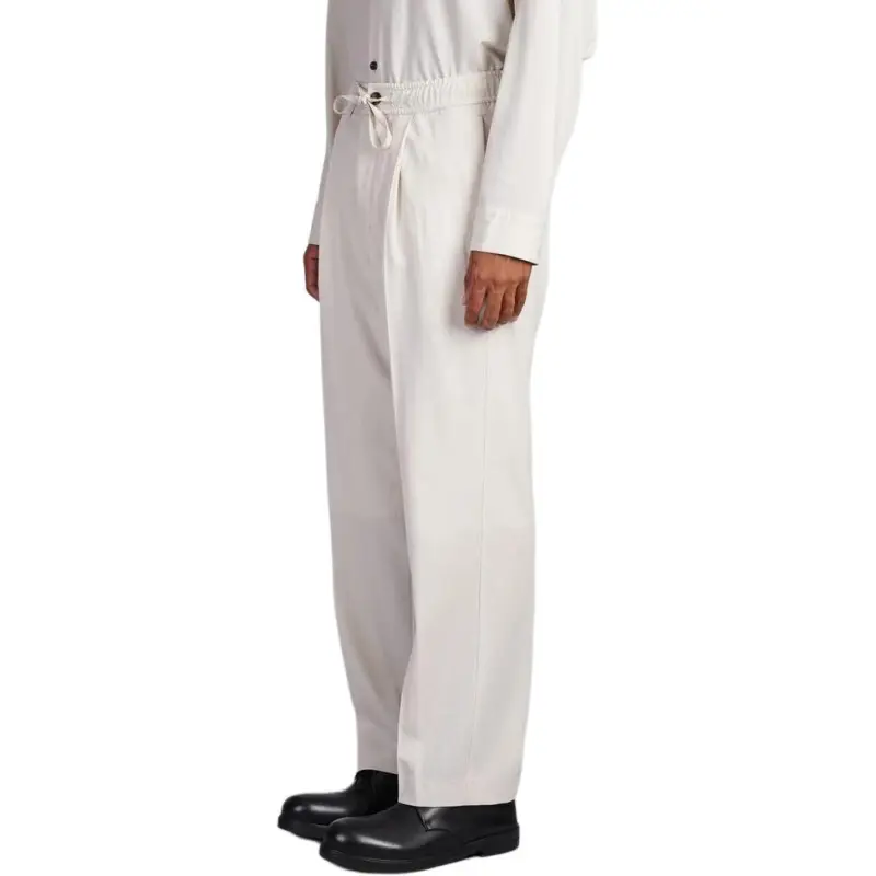 ATTACHMENT Casual Pants Men's Ecru-2