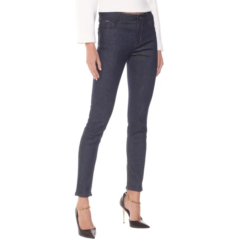 FENDI Ff Logo Slim Fit Jeans-3