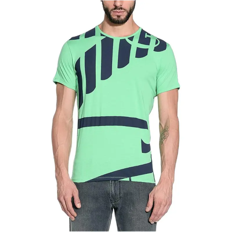 ARMANI JEANS T Shirt Men's Green-3
