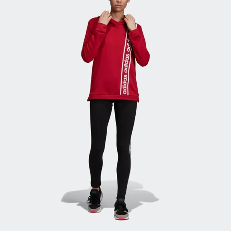 Adidas Sweatshirt Women's Burgundy-5