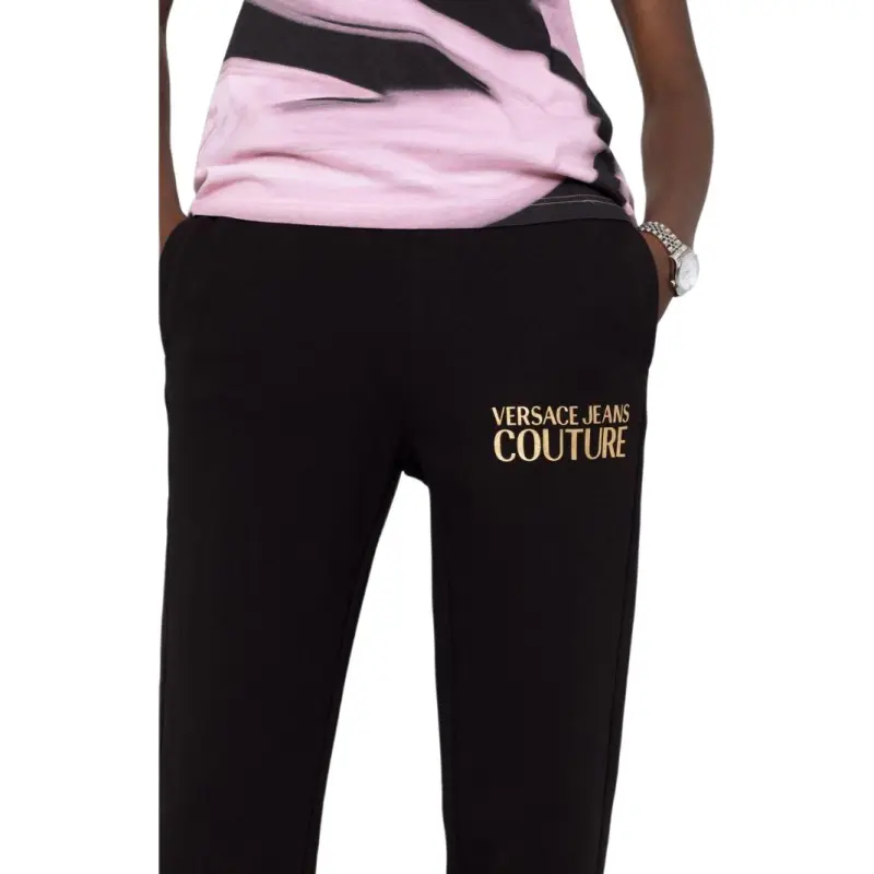 VERSACE JEANS COUTURE SS22 Sweatpants Women's Black-4