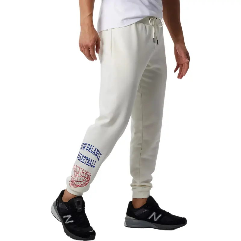 New Balance Knitted Sweatpants Men Cashews Color-2