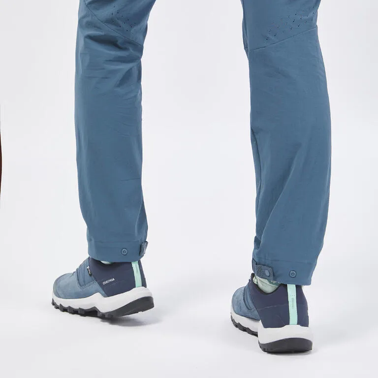 DECATHLON MH500 Windbreaker Pants Women's Deep Cyan Brick-1