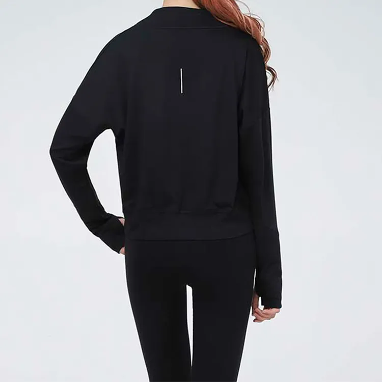 Nike Drop Shoulder Sleeve T Shirt Women's Black-4