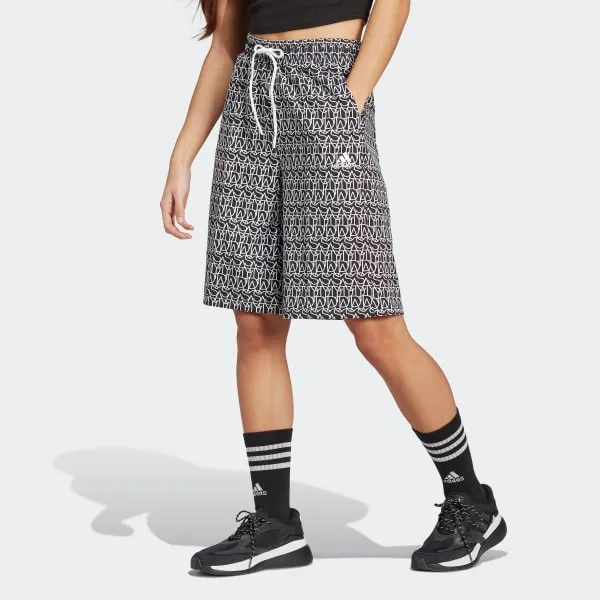 Adidas Sportswear ADIDAS ALLOVER GRAPHIC Casual Shorts Women's Multicolor-1