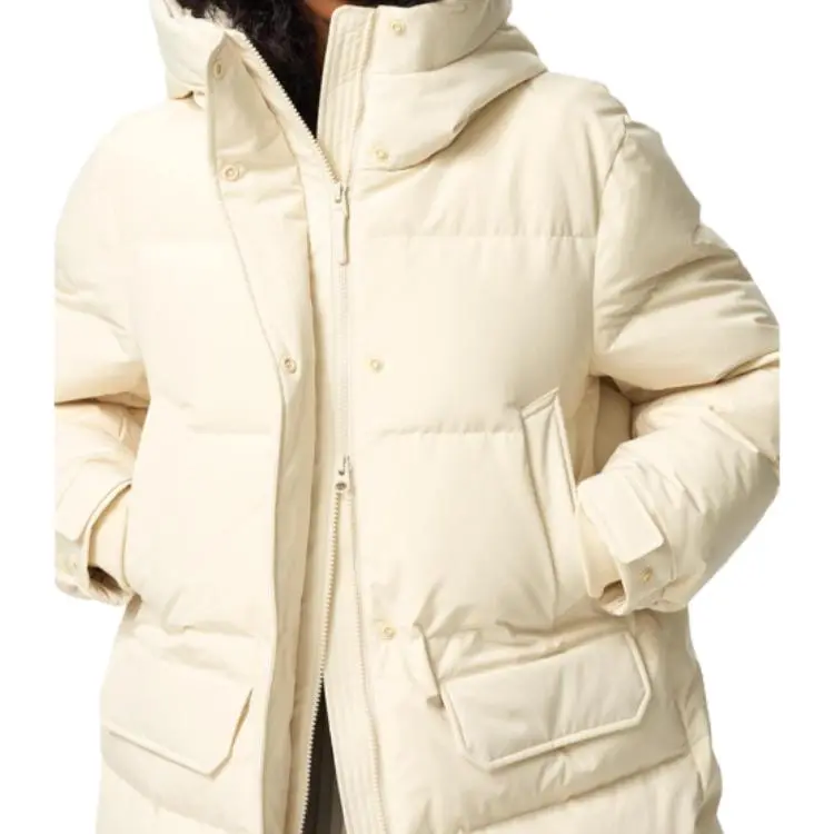 UNIQLO Down Jacket Women's Light Beige-1