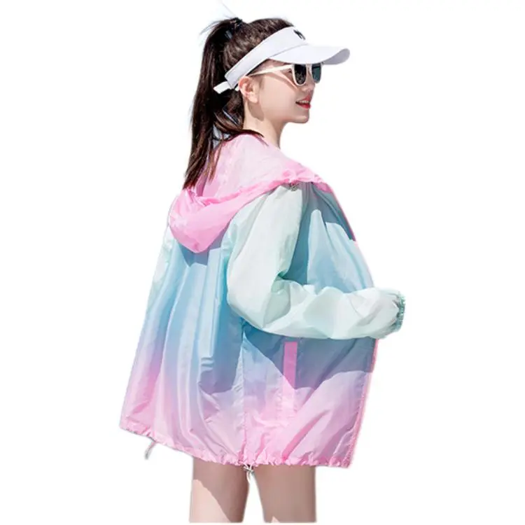 Flowers In Water Cropped Coat Women's-1