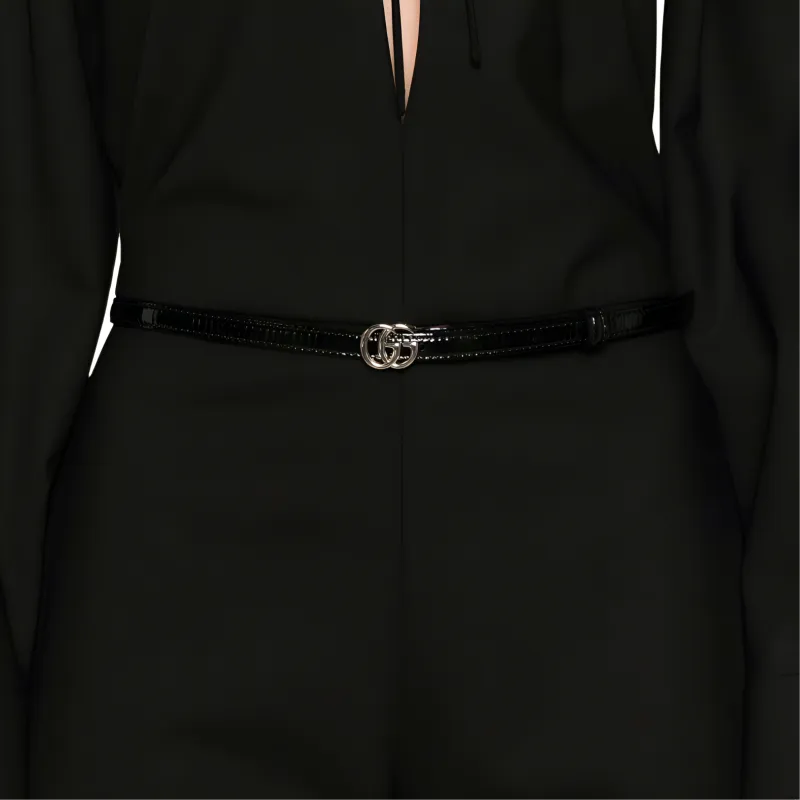 GUCCI SS24 Jumpsuit Women's Black-4