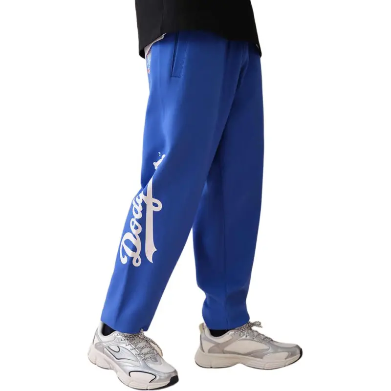 New Era x MLB FW24 Knitted Sports Pants Unisex Blue-2