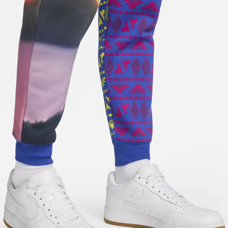 Nike Knitted Sweatpants Women's Royal Blue-4