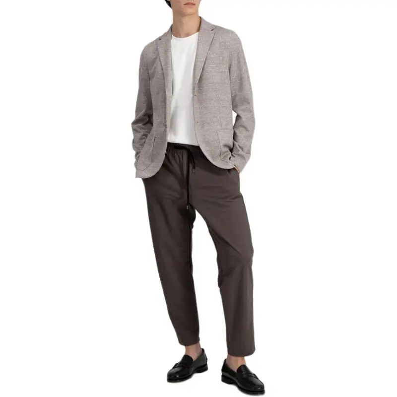 HARRIS WHARF LONDON Single breasted Knitted Blazer-2