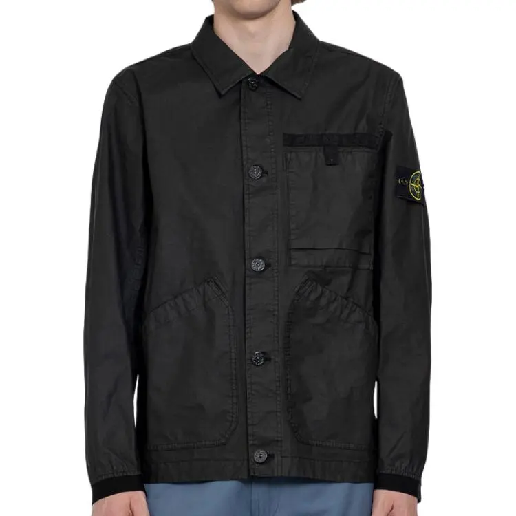 STONE ISLAND Jackets Men Black-2