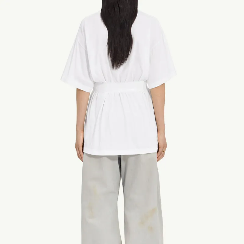 MM6 Maison Margiela Taped Jersey T Shirt-2