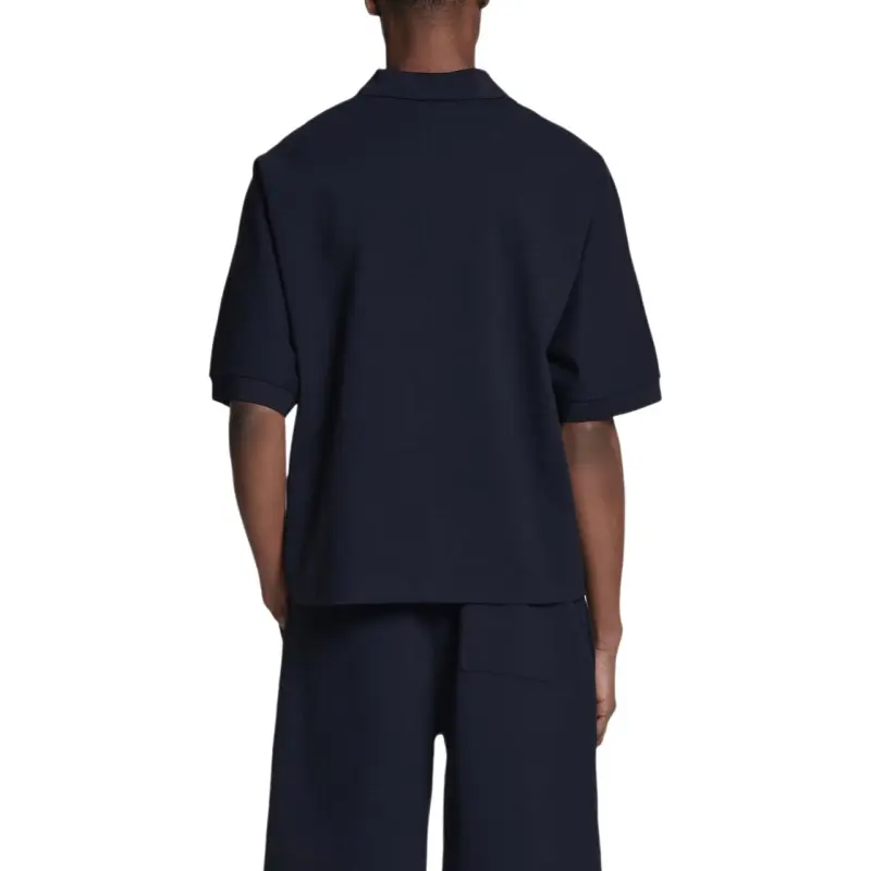 COS Polo Shirts Men Navy Blue-3