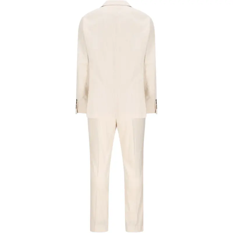 Brunello Cucinelli Business Suit Men's White-1