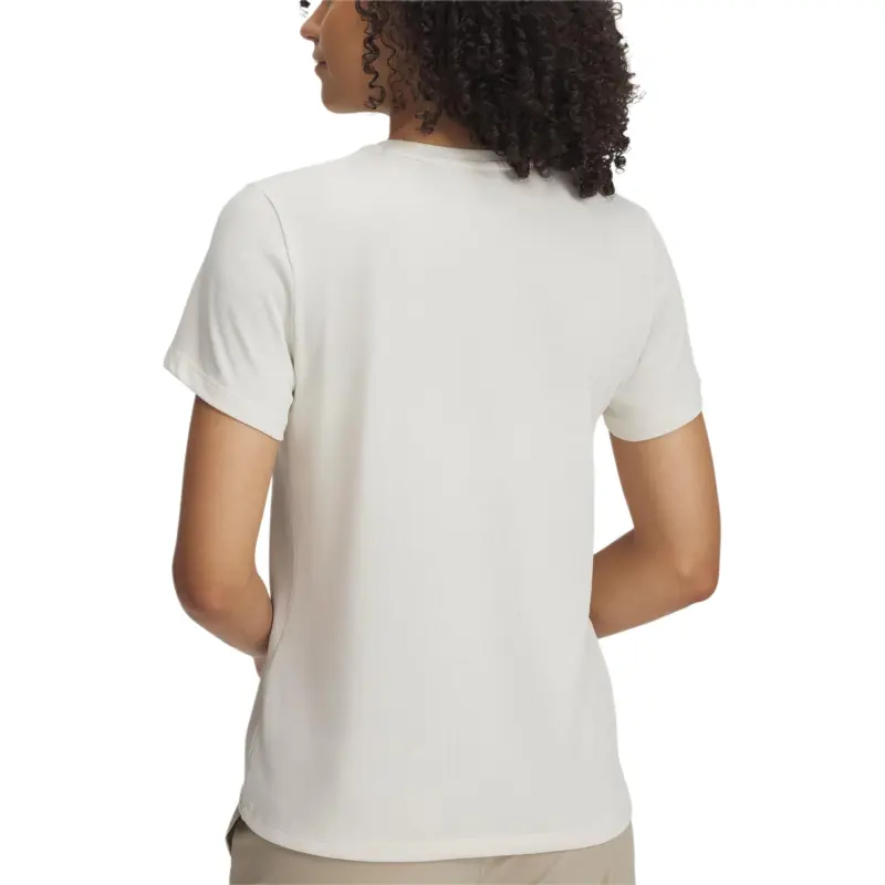Under Armour Branded SS25 T Shirt Women's Ecru-1