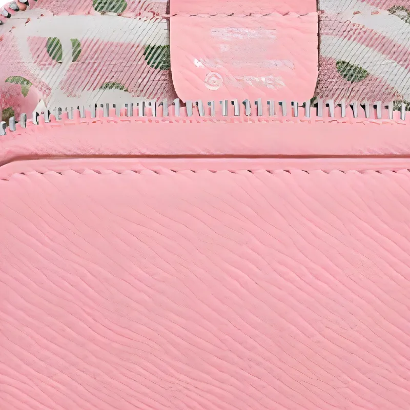 HERMES Silk'In Silk Coin Purses Wallets Women's Pink-2