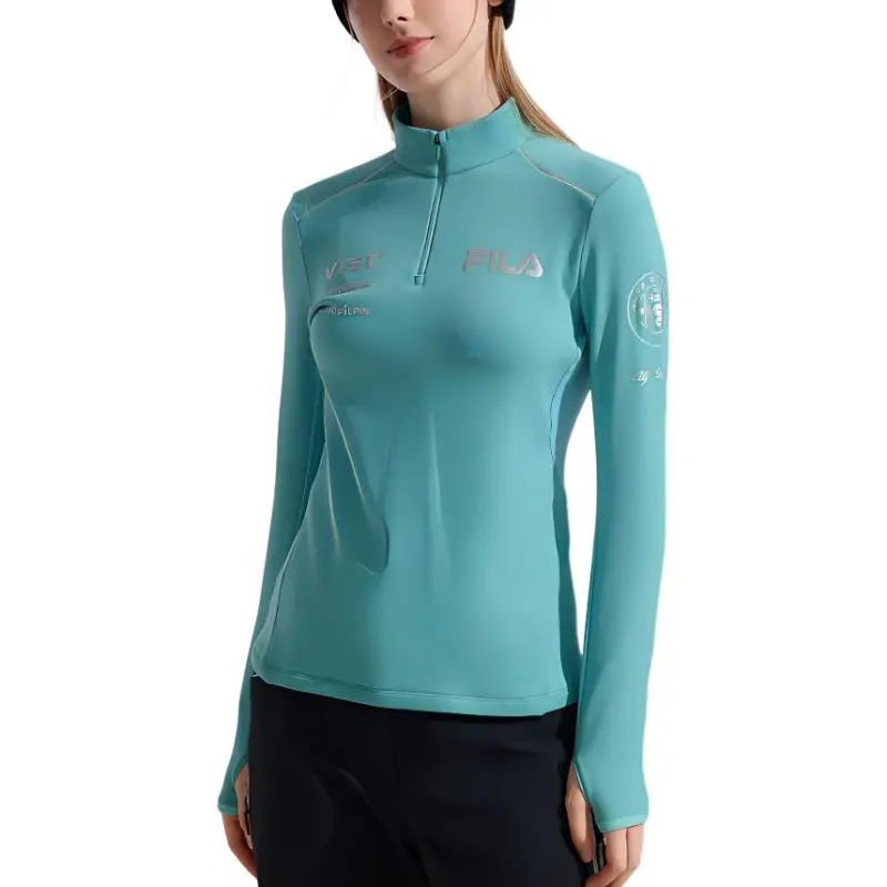 FILA Athletics T-Shirt Women's Nile Blue-3