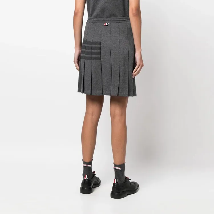 THOM BROWNE Casual Short Skirts Women's Gray-3