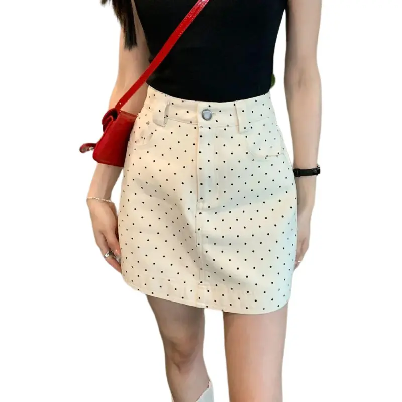 Concubine Zhu Denim Short Skirts Women's-1