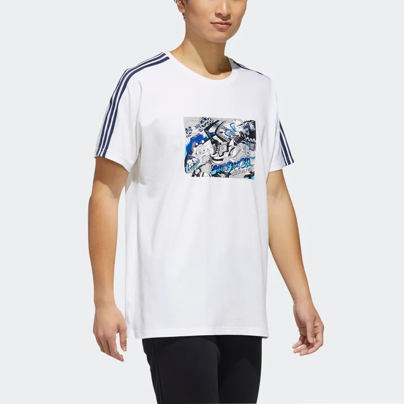 Adidas Neo T Shirts Men White-2
