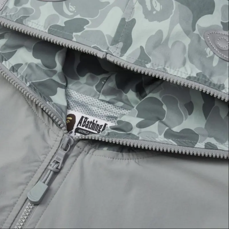 New Balance x Bape New Balance X Bape Jacket Men's Gray-2