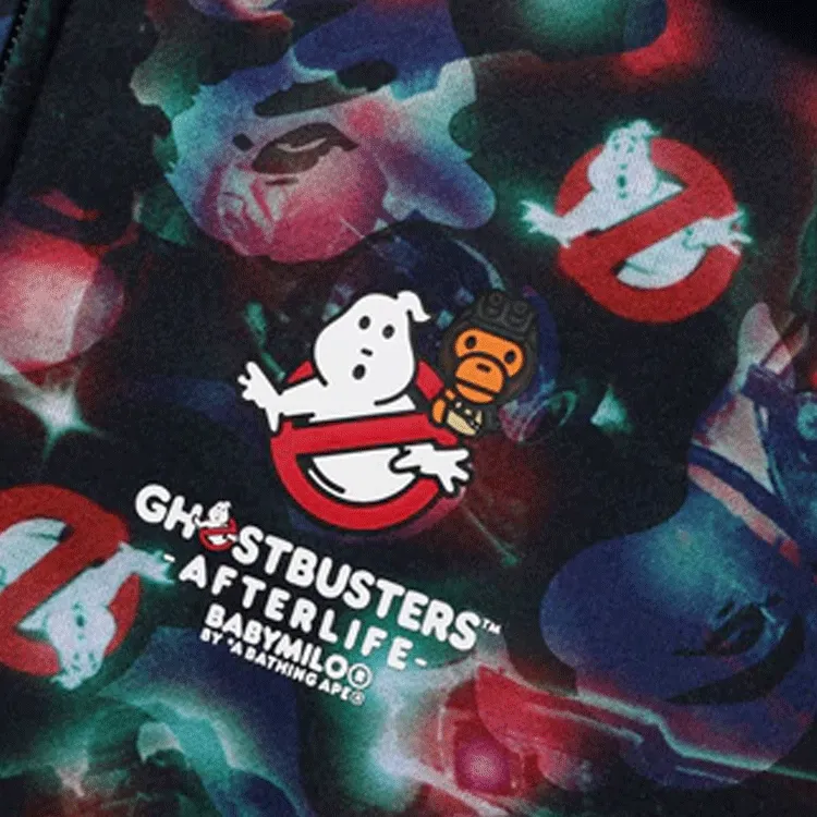 Bape X Ghostbusters Camo Full Zip Hoodie-2