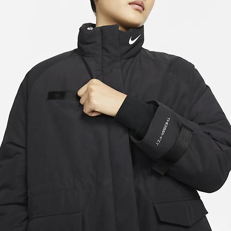 Nike Puffer Jackets Women's Black-2