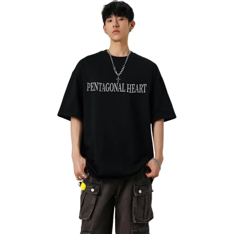 PENTAGONAL HEART T Shirt Unisex-4