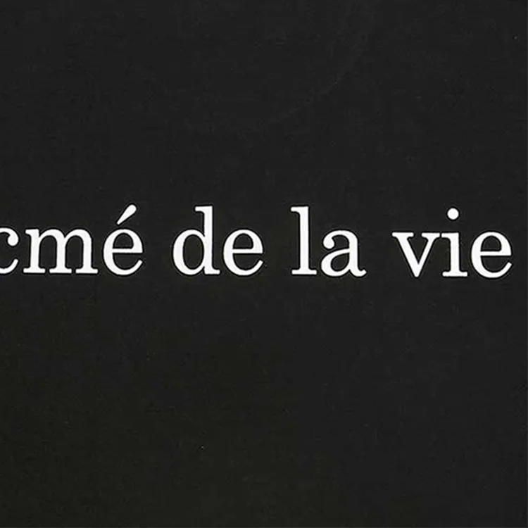 Acme De La Vie T Shirts Unisex Black-3