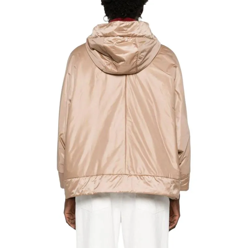 MaxMara Greenre Zip Up Drawstring Jacket-2