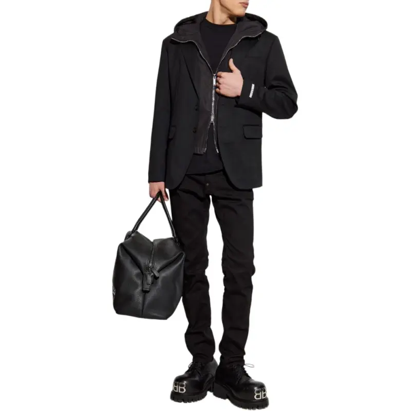 DSQUARED 2 Single Breasted Layered Blazer-1