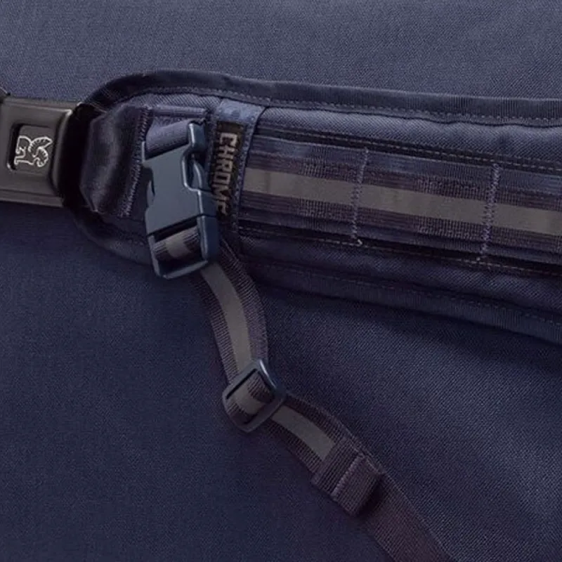 Chrome Hearts Nylon Crossbody Bag Unisex Blue-2