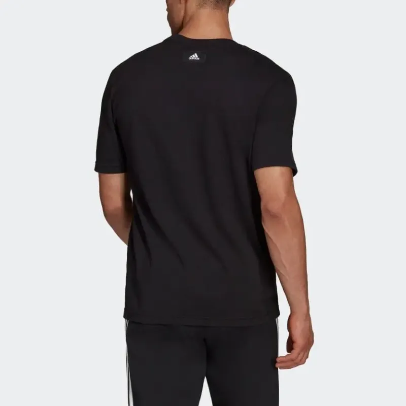 Adidas T Shirts Men Black-3