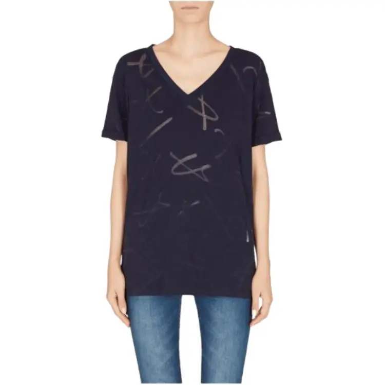 ARMANI EXCHANGE T Shirts Women's Blue-3