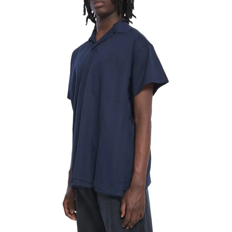 Balenciaga Logo Embroidered Polo Shirt-3