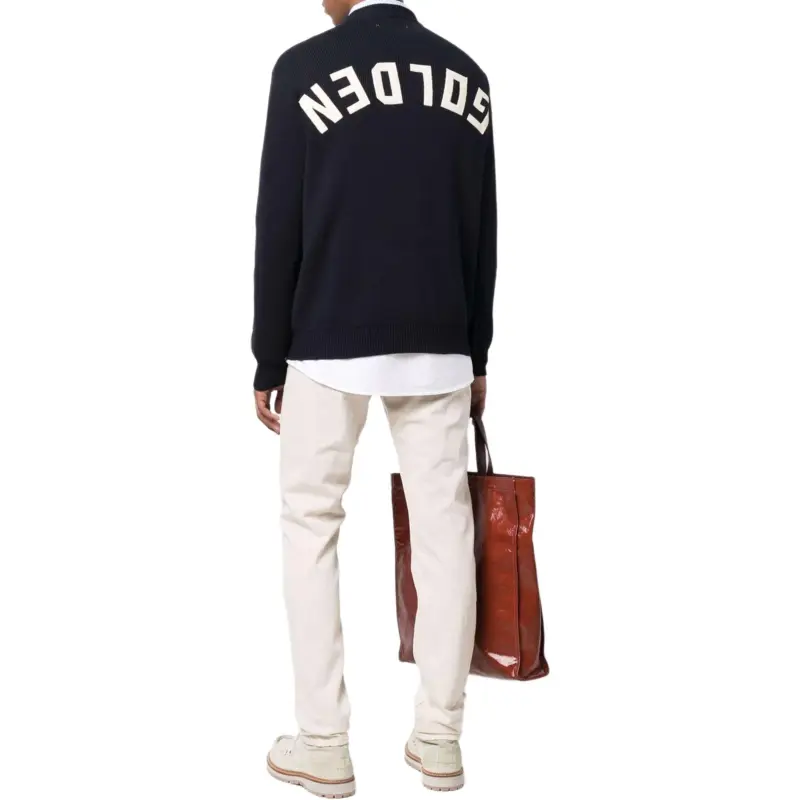 Golden Goose Logo Patch Knitted Jumper-3