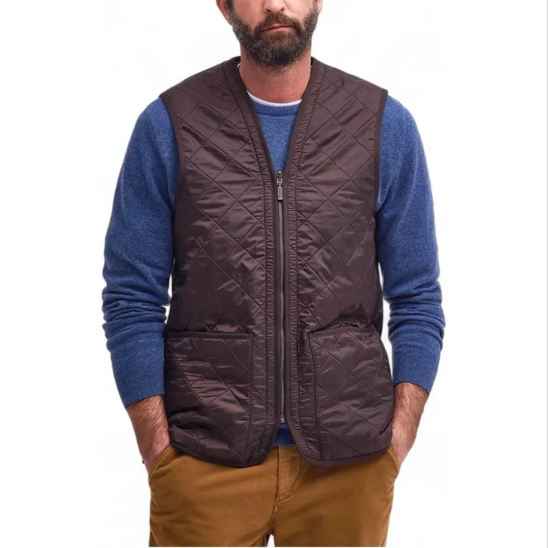 BARBOUR Reversible Quilted Zipped Vest-1