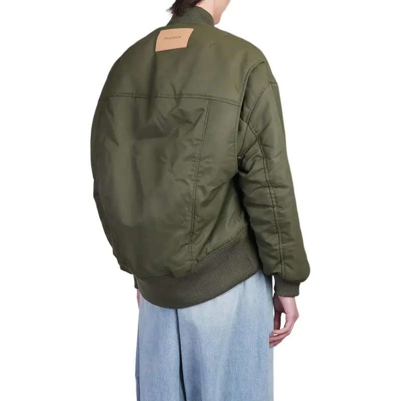 JW Anderson Curved hem Bomber Jacket-2