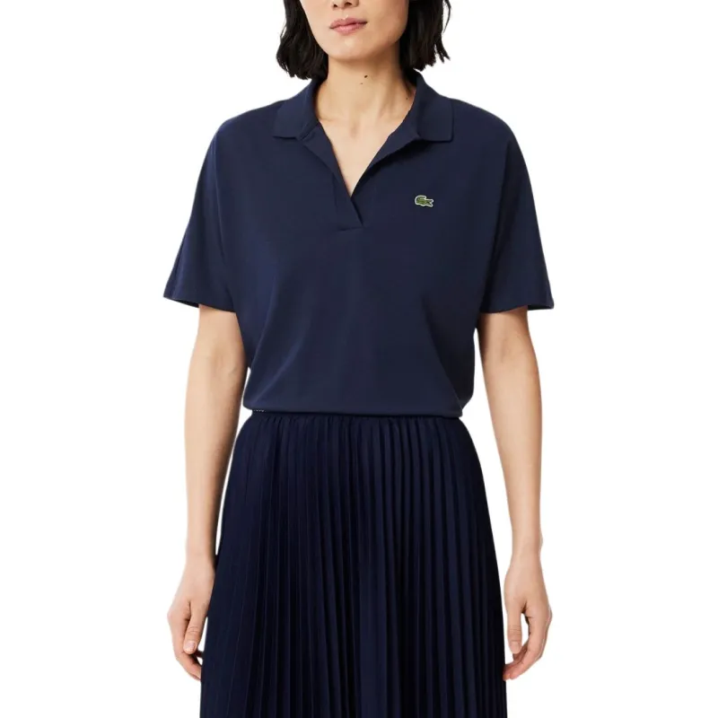 LACOSTE Logo patch Polo Top-9