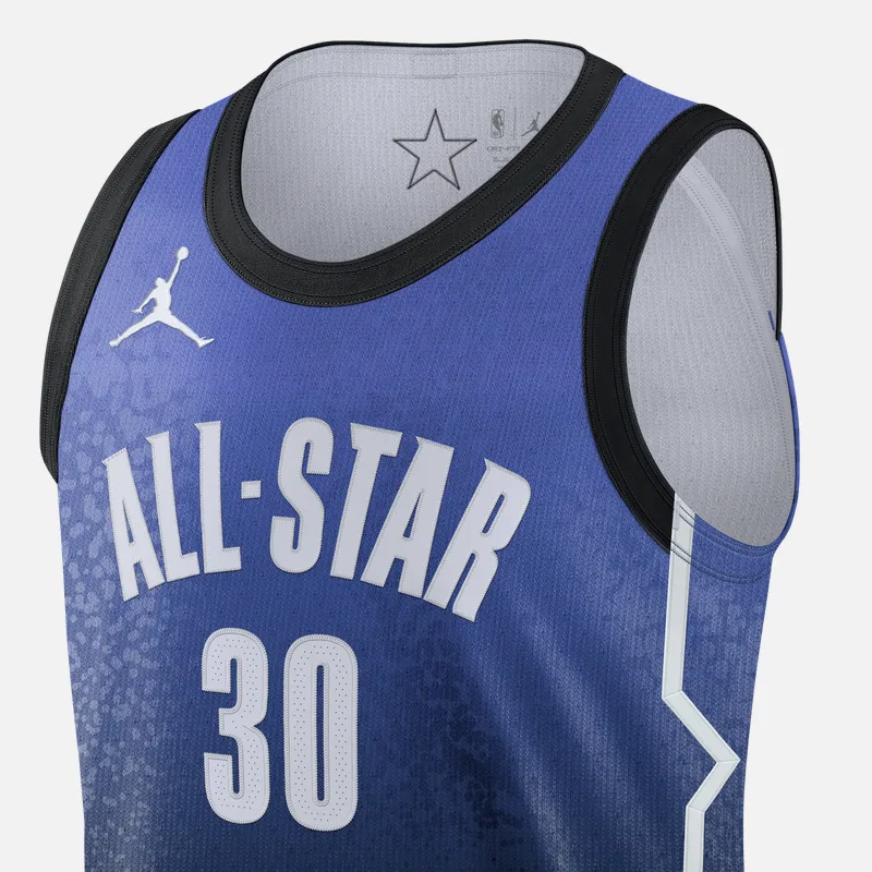 Jordan Basketball Jerseys Men's Sapphire Blue-2
