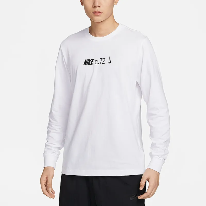 Nike T Shirts Men White-2