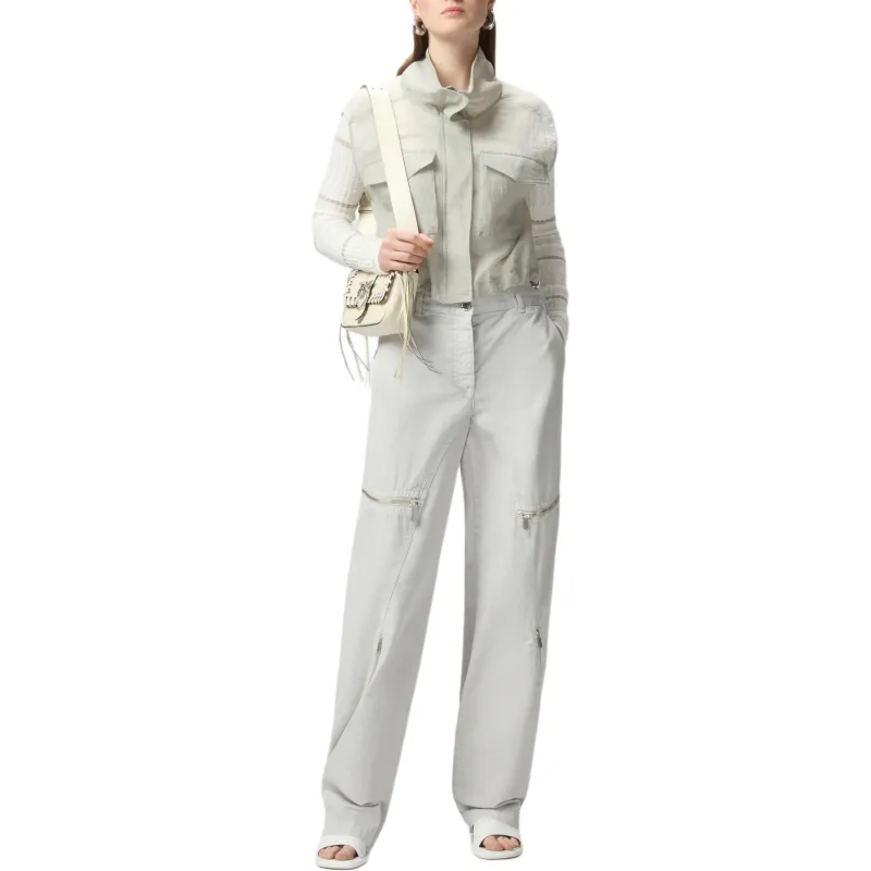 PINKO Straight leg Trousers-2