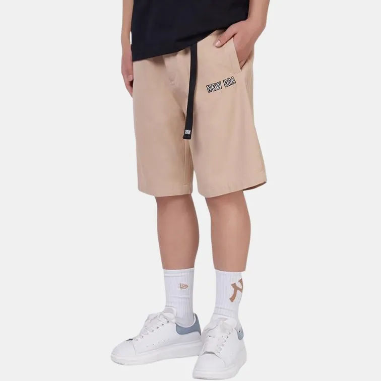 New Era SS24 Skateboard Collection Casual Shorts Unisex Khaki-4