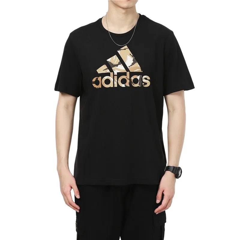 Adidas T Shirts Men Black-2
