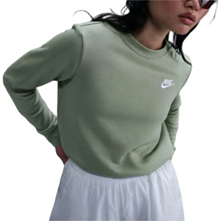 Nike Sportswear Club FW24 Sweatshirt Women's Green-2