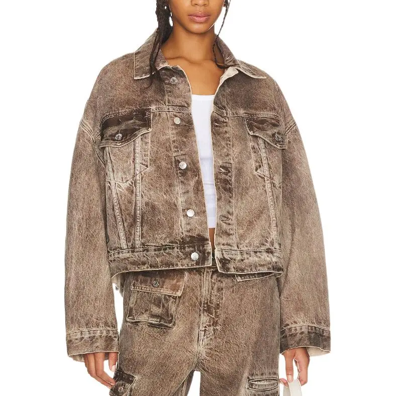 GRLFRND Jackets & Coats Women's Earth Tone-1