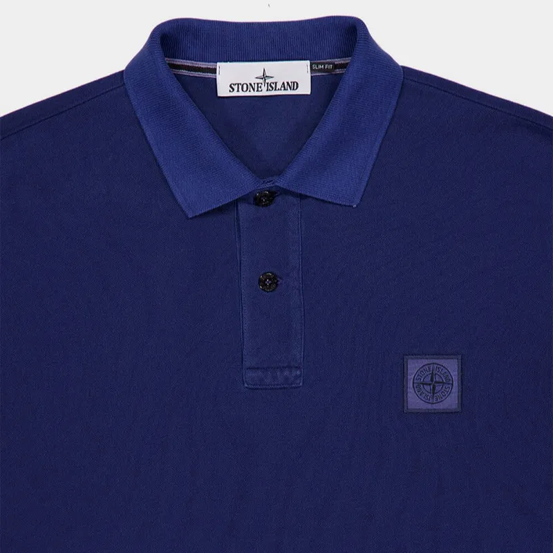 STONE ISLAND Piqué weave Polo Shirt-2